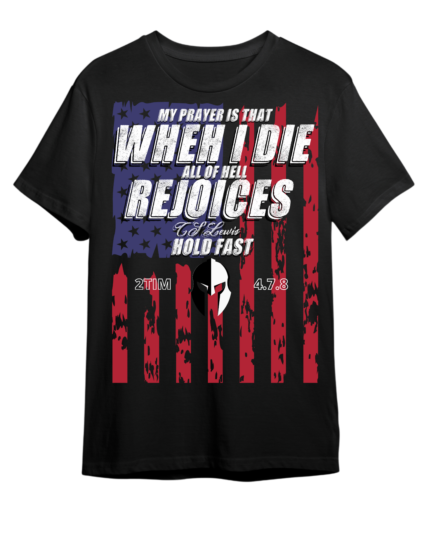 MY PRAY IS THAT, WHEN I DIE ALL OF HELL REJOICES