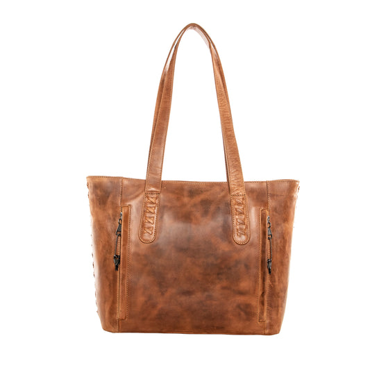 CONCEALED CARRY NORAH LARGE LEATHER TOTE