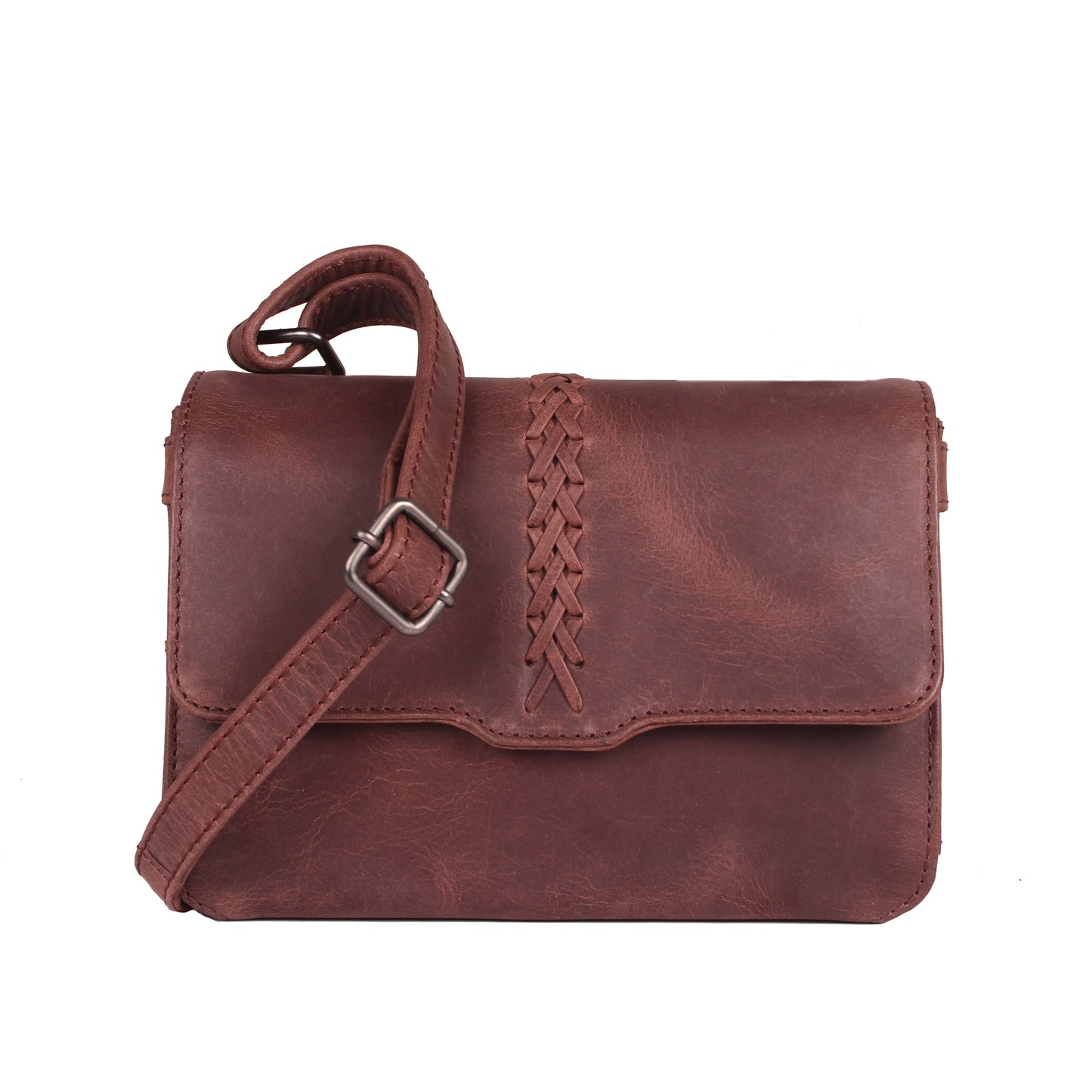 CONCEALED CARRY JOLENE LEATHER CROSSBODY ORGANIZER