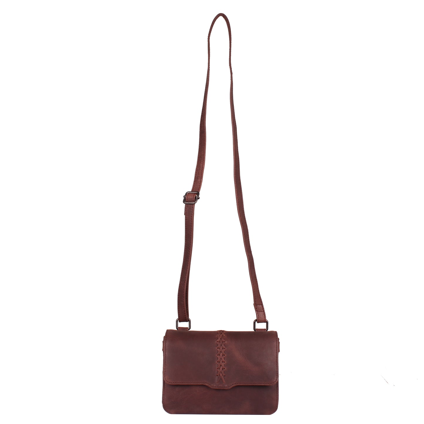 CONCEALED CARRY JOLENE LEATHER CROSSBODY ORGANIZER