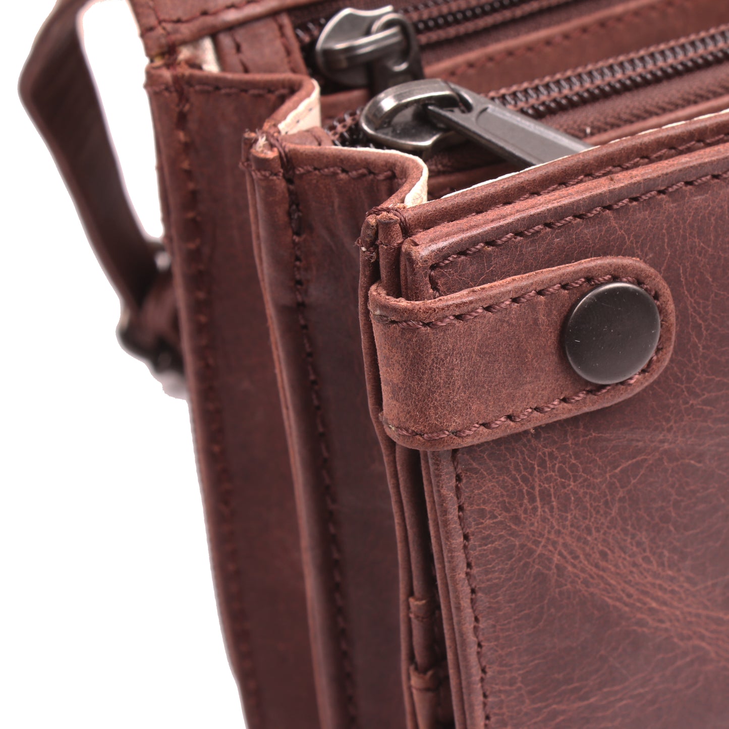 CONCEALED CARRY JOLENE LEATHER CROSSBODY ORGANIZER