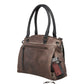 CONCEALED CARRY WHITELY LEATHER SATCHEL