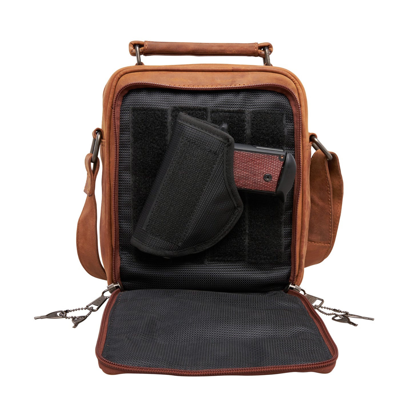 CONCEALED CARRY LOGAN UNISEX CROSSBODY BAG