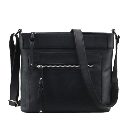 CONCEALED CARRY DELANEY LEATHER CROSSBODY