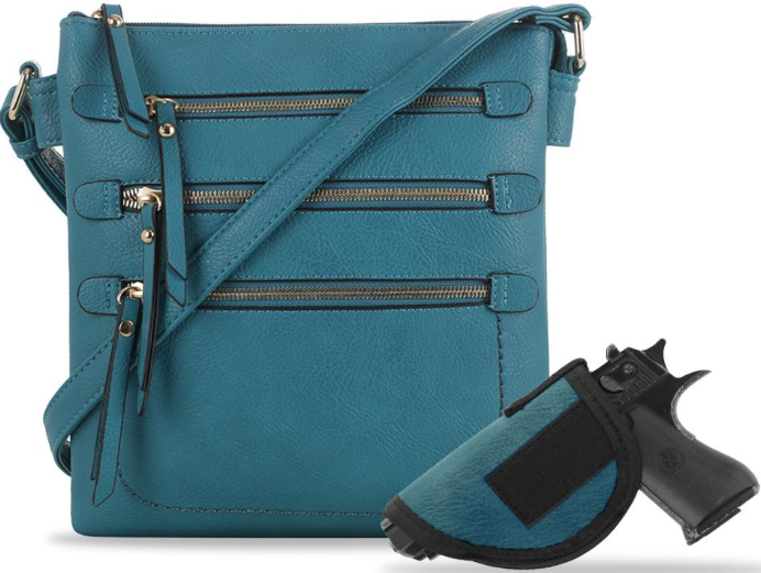 Piper Concealed Carry Lock and Key Crossbody