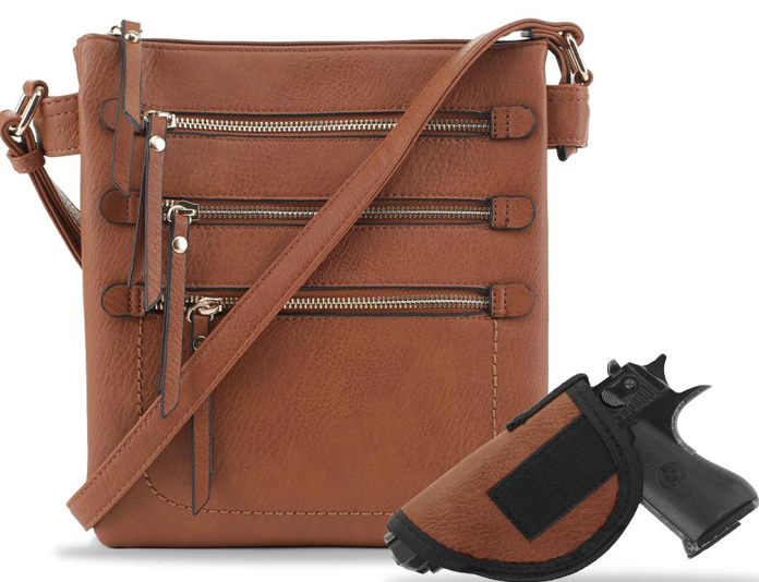 Piper Concealed Carry Lock and Key Crossbody