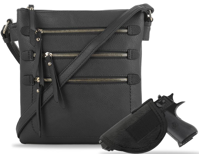 Piper Concealed Carry Lock and Key Crossbody