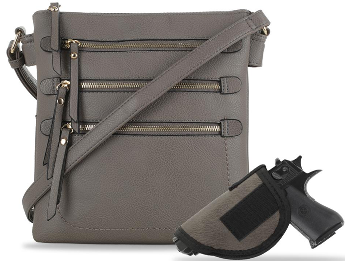 Piper Concealed Carry Lock and Key Crossbody