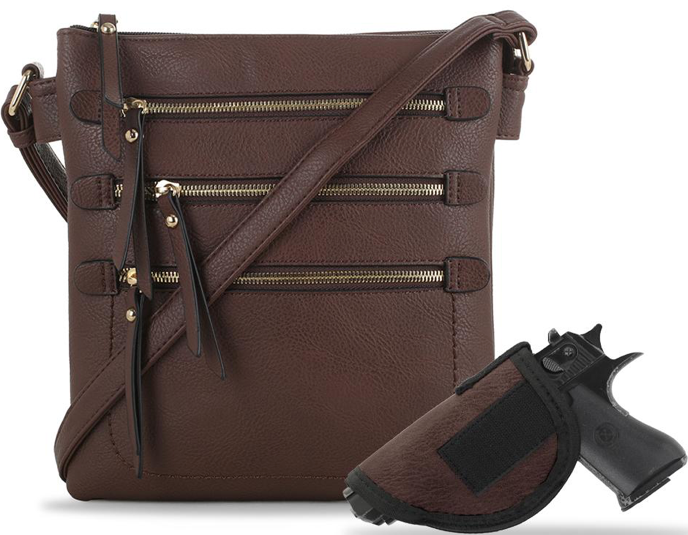 Piper Concealed Carry Lock and Key Crossbody