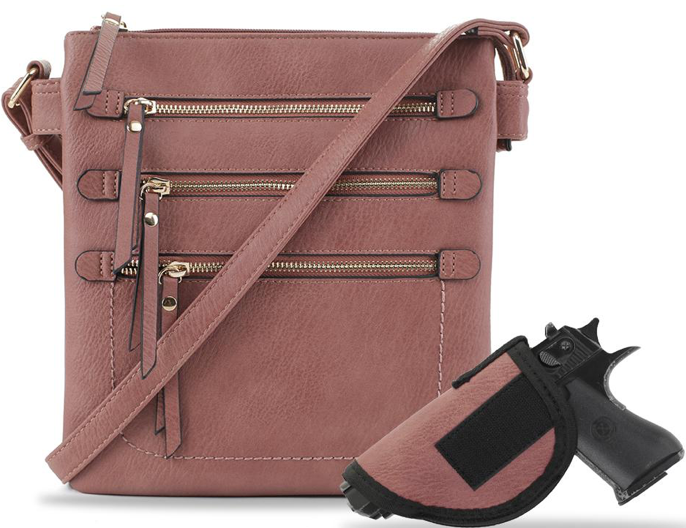 Piper Concealed Carry Lock and Key Crossbody