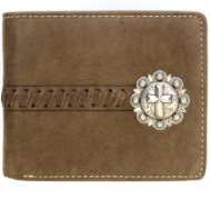 Genuine Leather Spiritual Collection Men's Wallet