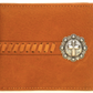 Genuine Leather Spiritual Collection Men's Wallet