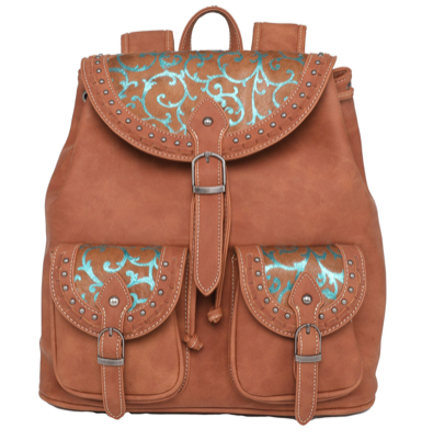 Trinity Ranch Hair On Cowhide Collection Backpack