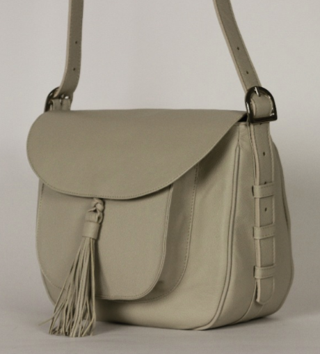 SADDLE BAG-Cream