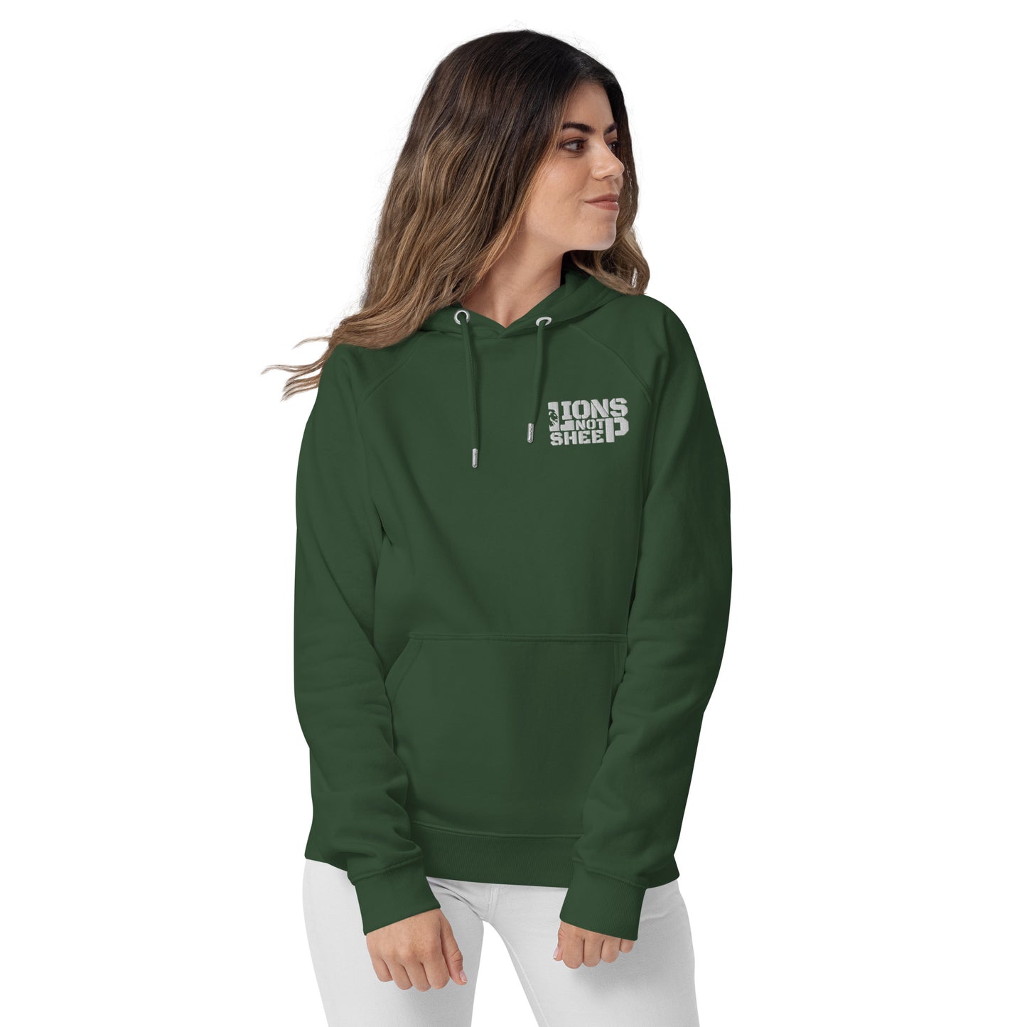 Unisex eco raglan hoodie