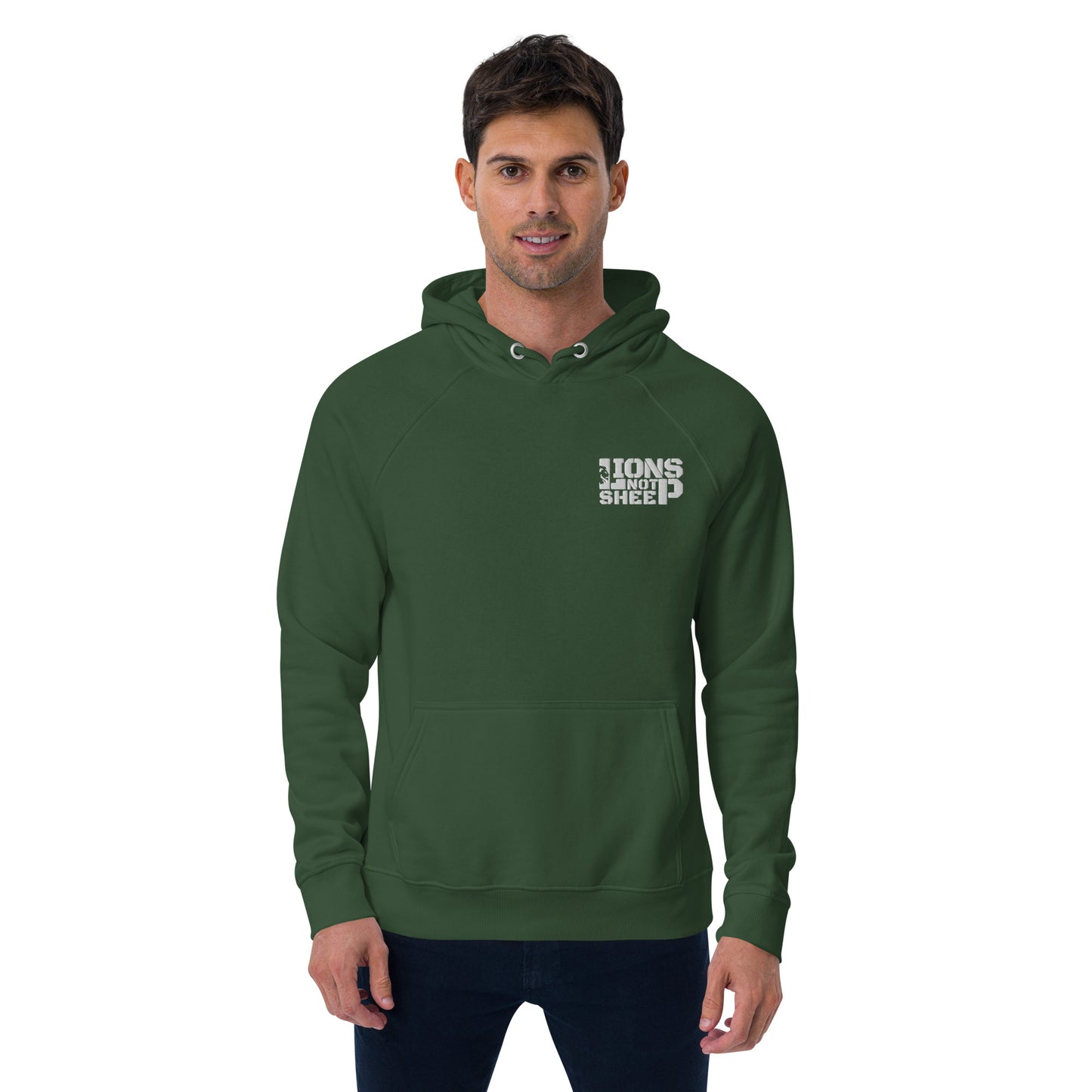 Unisex eco raglan hoodie