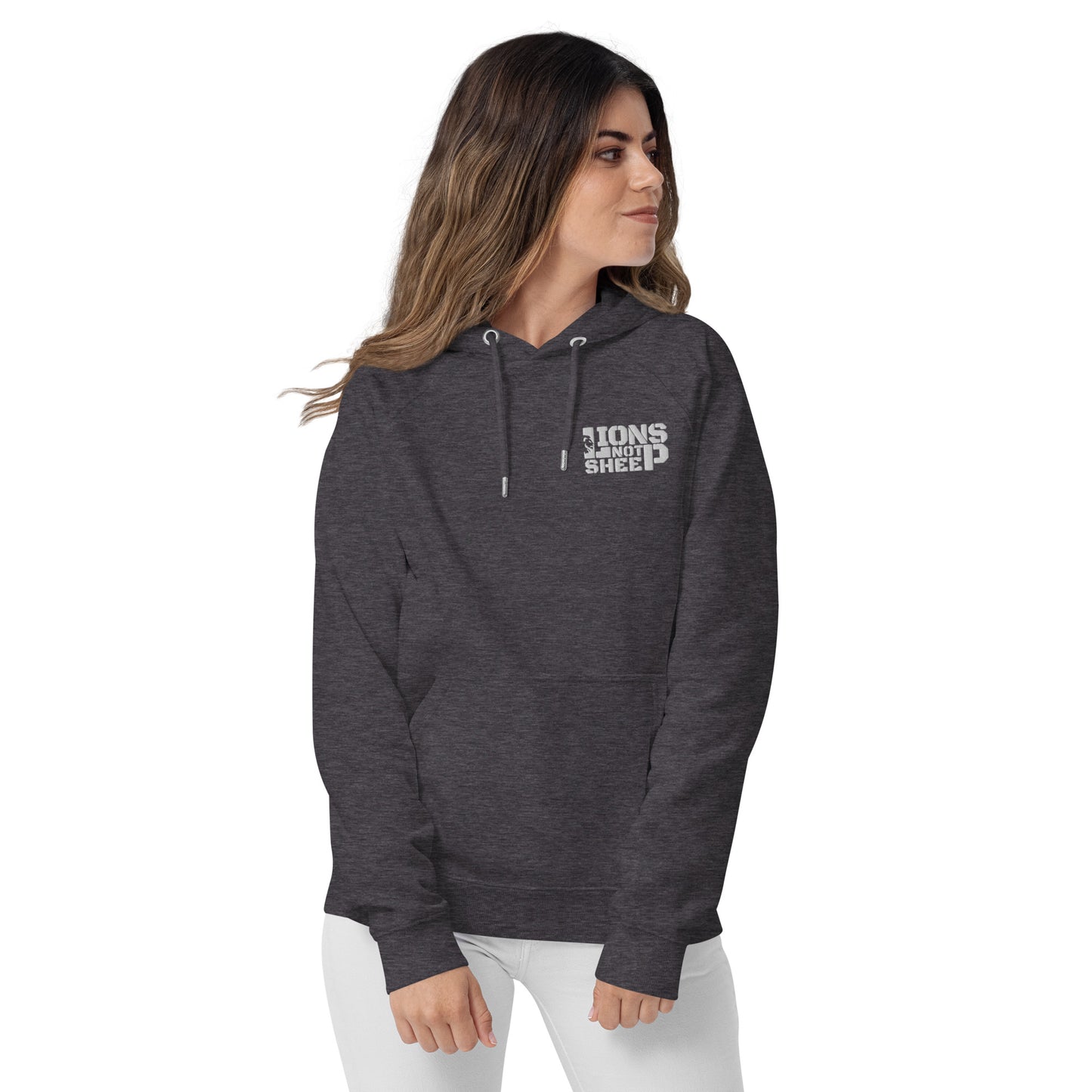 Unisex eco raglan hoodie