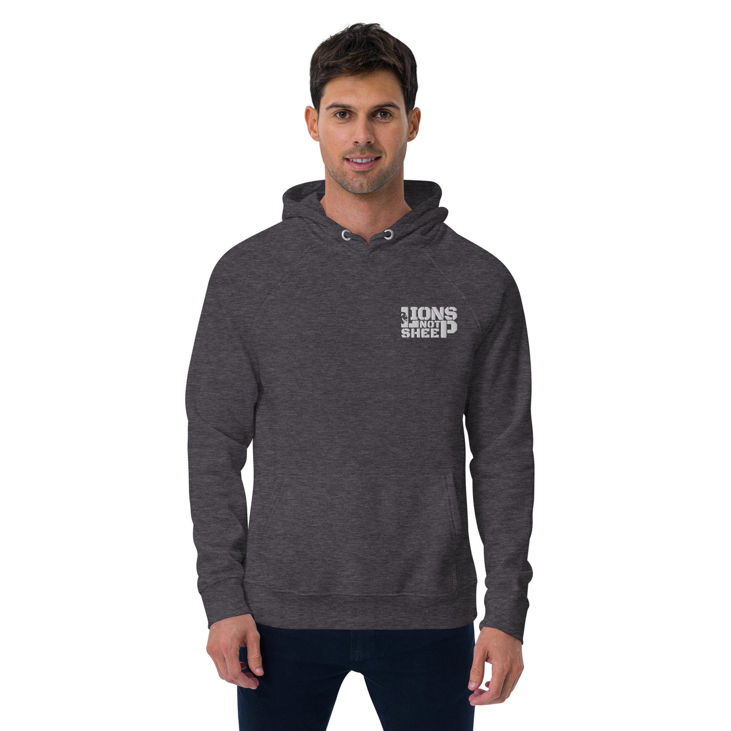 Unisex eco raglan hoodie
