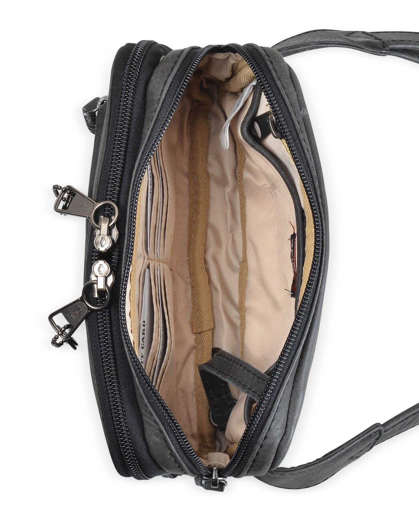 CONCEALED CARRY KAILEY LEATHER PURSE PACK