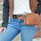 CONCEALED CARRY KAILEY LEATHER PURSE PACK