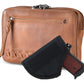 CONCEALED CARRY KAILEY LEATHER PURSE PACK