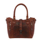 CONCEALED CARRY SADIE LEATHER SATCHEL