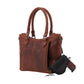 CONCEALED CARRY SADIE LEATHER SATCHEL