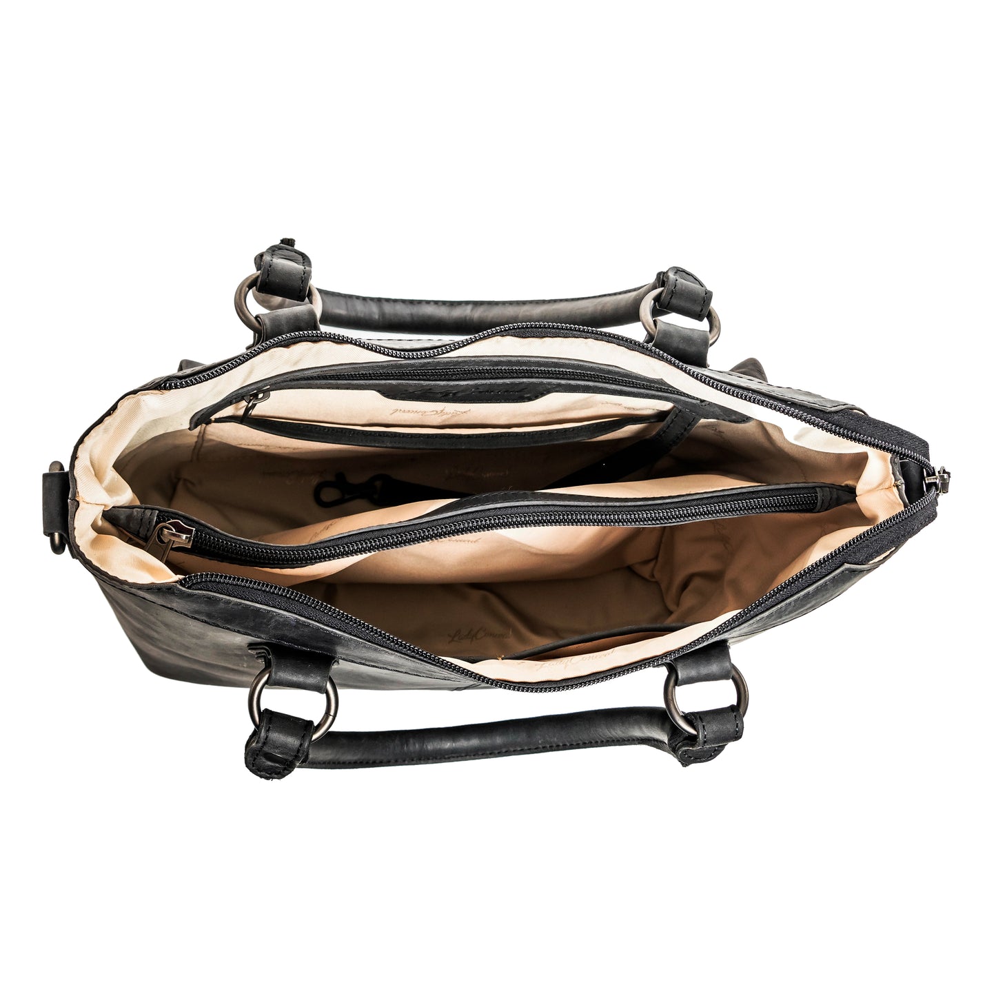 CONCEALED CARRY SADIE LEATHER SATCHEL