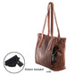 CONCEALED CARRY NORAH LARGE LEATHER TOTE