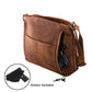 CONCEALED CARRY BRYNN ARCHED LEATHER CROSSBODY