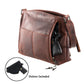 CONCEALED CARRY BRYNN ARCHED LEATHER CROSSBODY