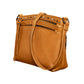 CONCEALED CARRY BRYNN ARCHED LEATHER CROSSBODY