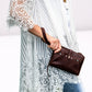 CONCEALED CARRY MILLIE LEATHER CROSSBODY ORGANIZER