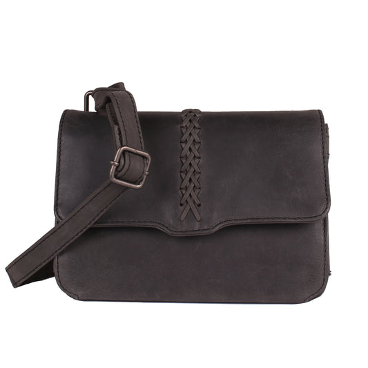 CONCEALED CARRY JOLENE LEATHER CROSSBODY ORGANIZER