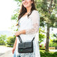 CONCEALED CARRY JOLENE LEATHER CROSSBODY ORGANIZER