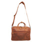 CONCEALED CARRY HAYDEN LEATHER COMPUTER BRIEFCASE WITH RFID ORGANIZER