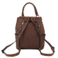 CONCEALED CARRY ALLIE LEATHER BACKPACK