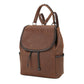 CONCEALED CARRY ALLIE LEATHER BACKPACK