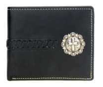 Genuine Leather Spiritual Collection Men's Wallet